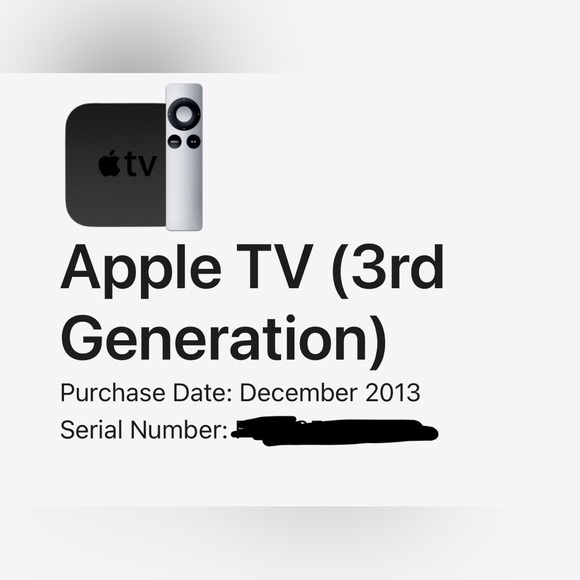 SOLD❌ Apple TV (3rd generation) A1469 - Picture 2 of 4